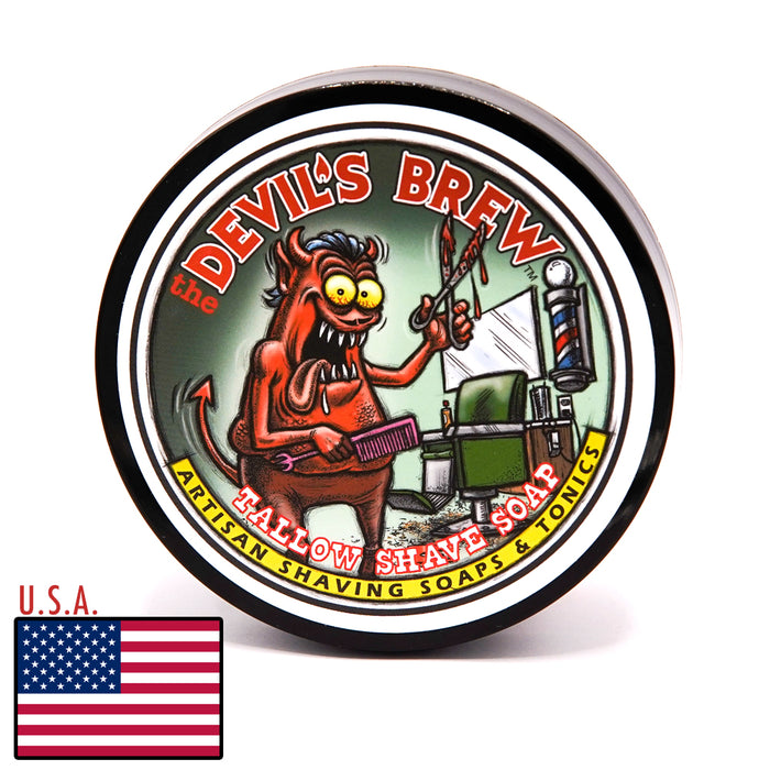 Devil's Brew Tallow Shave Soap