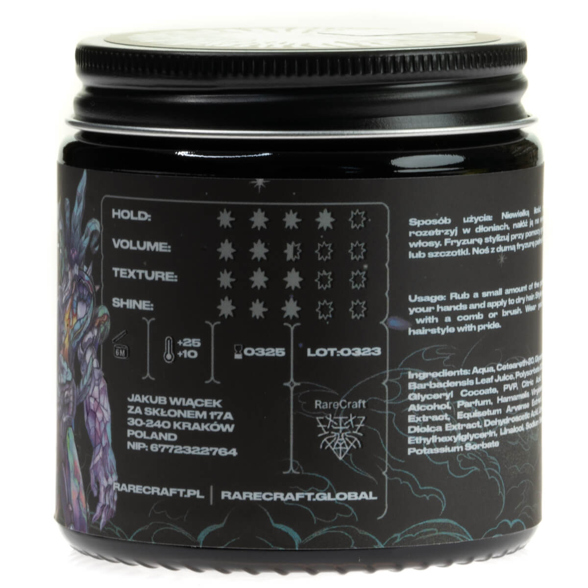 RareCraft Entropy Water-Based Classic Pomade
