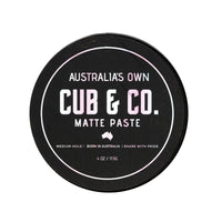 Cub & Co. Matte Paste - 4 oz Jar!