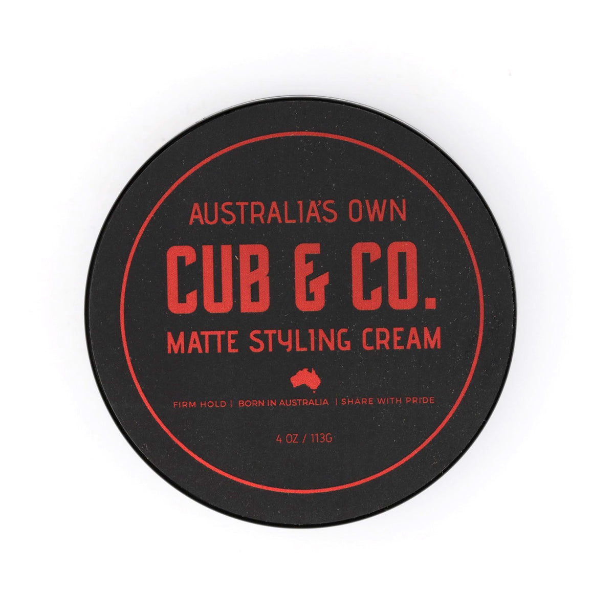 Cub & Co. Matte Styling Cream - 4 oz Jar!